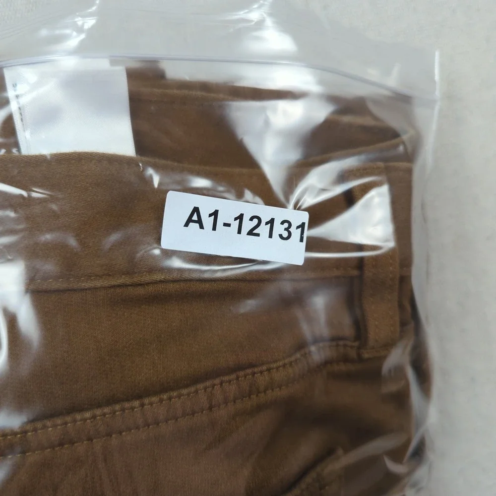 Banana Republic Mens 36x36 Khaki Pants Traveler Slim Fit Golf Stretch Casual